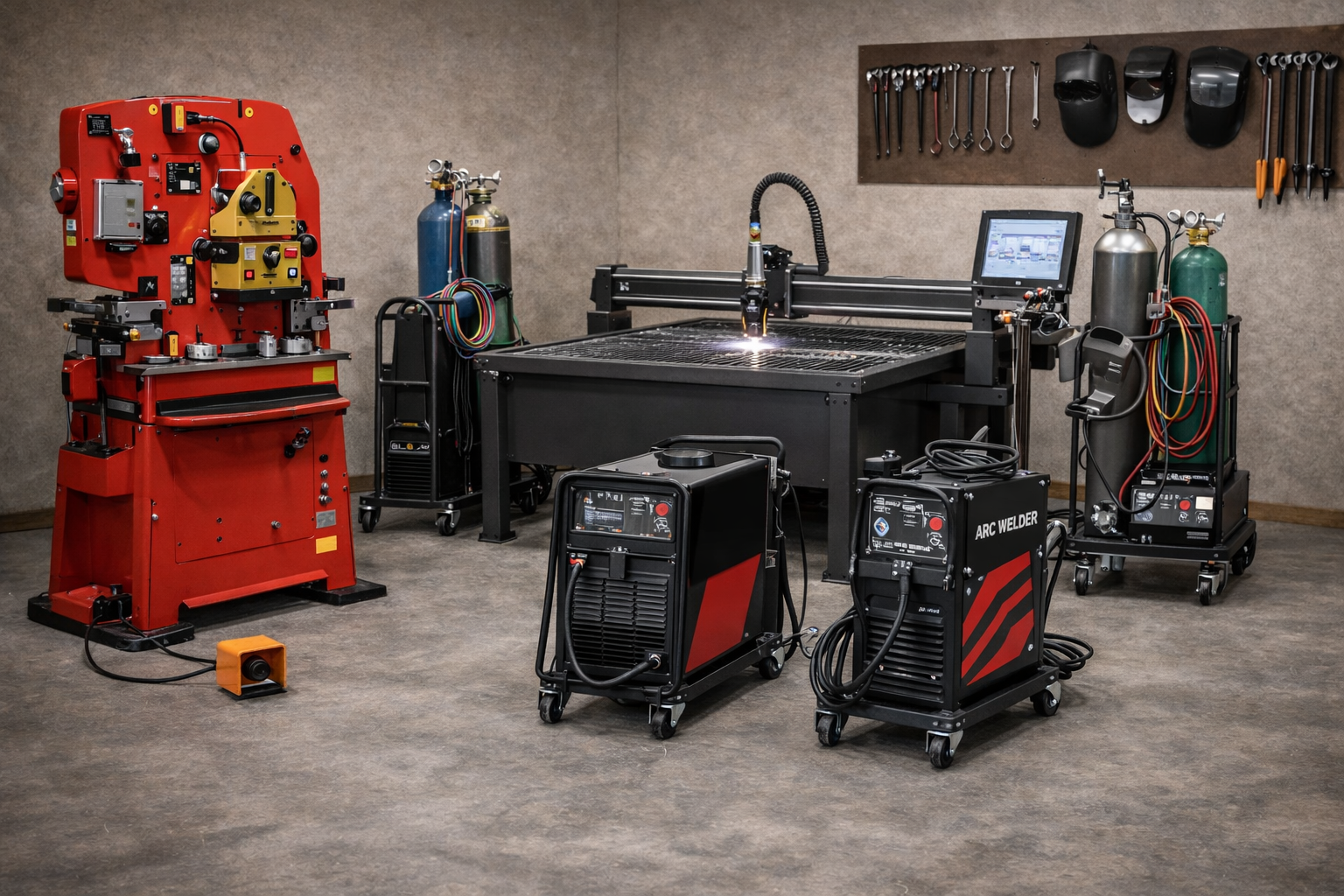 Welders and Metal Equipment